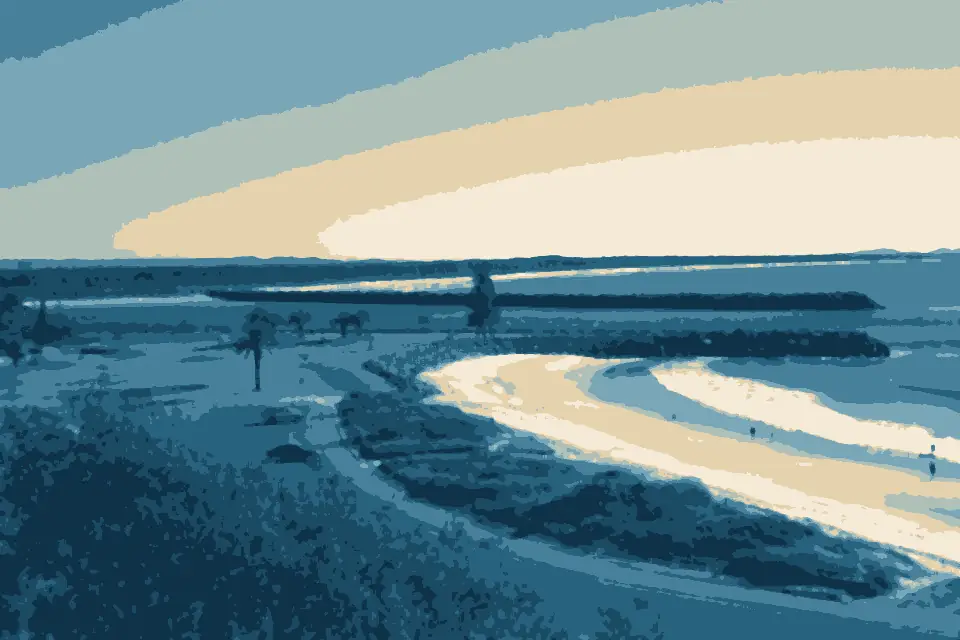 Rocky Beach: View of Marine Park beach - panoramio