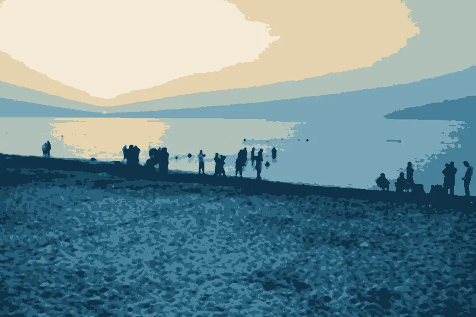 Shāţi’ Dukhān aş Şabbānah: Dukkan Beach - panoramio (2)
