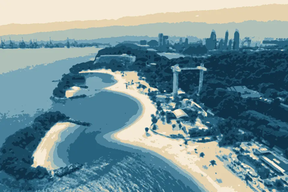 Siloso Beach: Siloso Beach Sentosa island Singapore (35950677093)