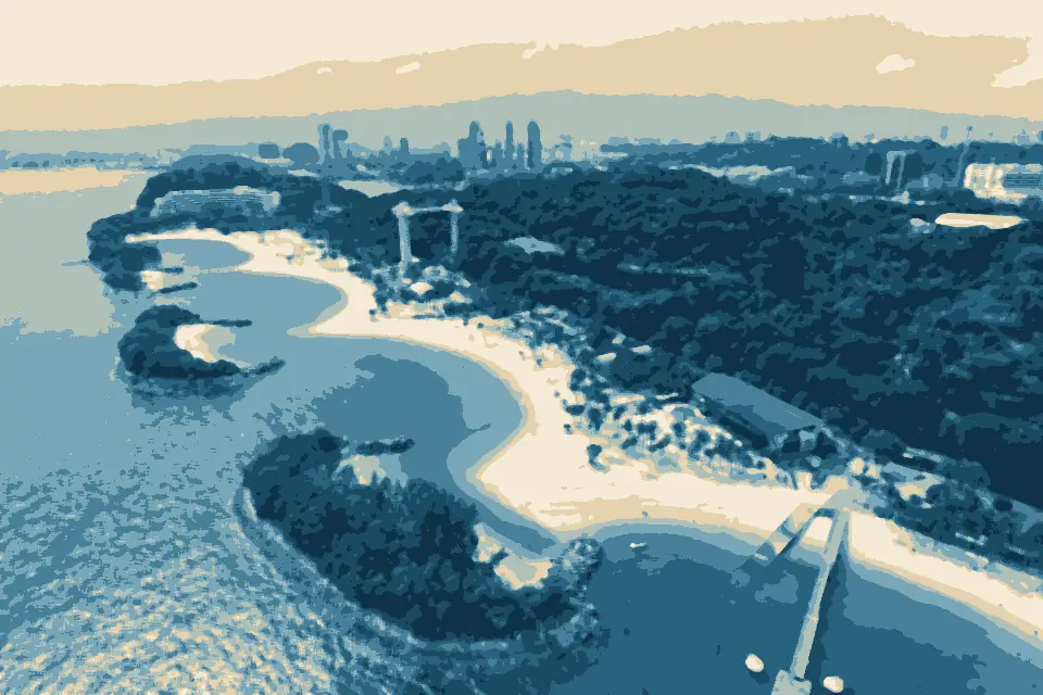 Siloso Beach: Siloso Beach Sentosa Singapore (36589881162)
