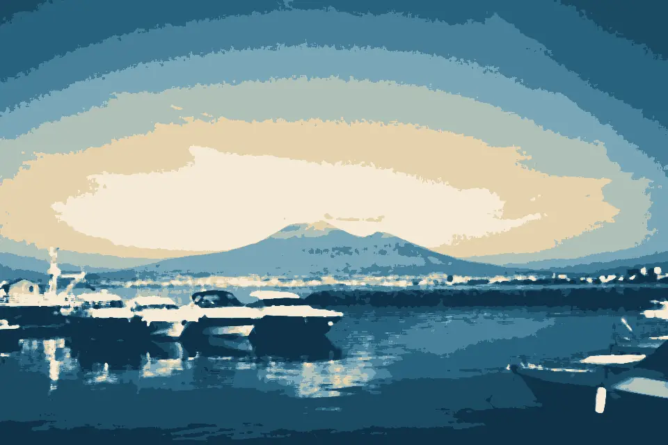 Spiaggia Castellammare di Stabia: Vesuvio GO - panoramio