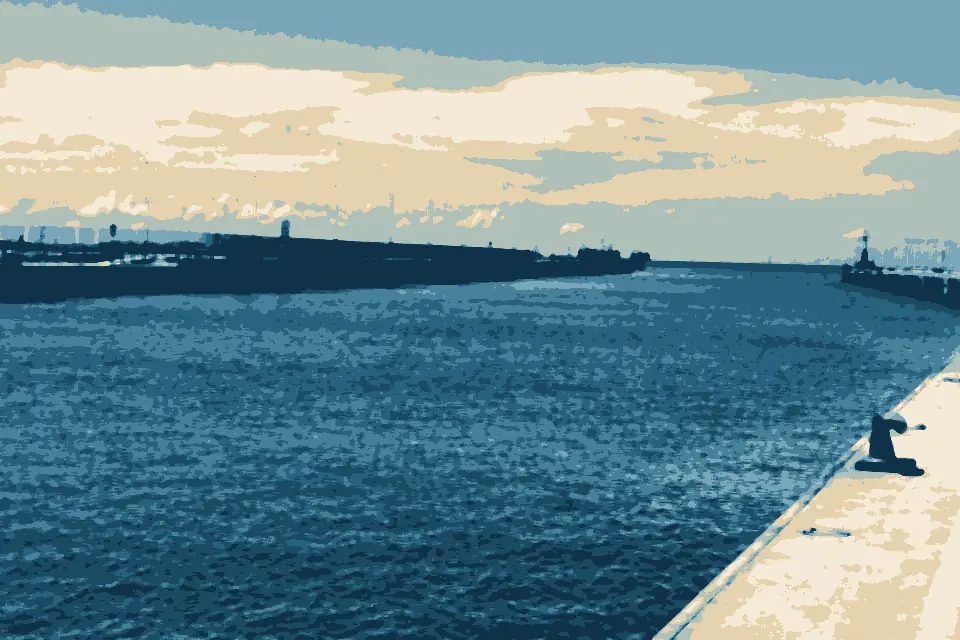 Spiaggia di Fiumicino: Fiumicino Sea Beach in 2020.02