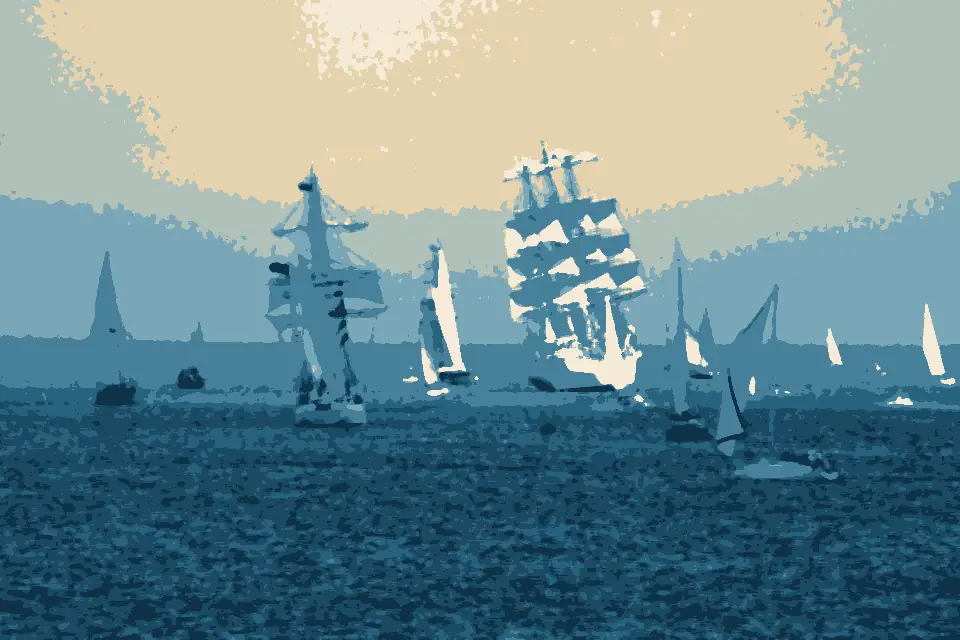 Varnenski Zaliv: Regata in Varna bay - panoramio
